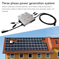 Miniatyrbillede 7 af 8: SG 600W Sinusformet Solinverter Aluminium Legering WiFi Solenergi Mikro Nettilsluttet Inverter til Strømproduktionssystem AC 120V 230V