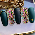 Miniatyrbilde 4 av 6: 3000 Stykker Krystaller Negle Rhinestones Runde Perler Flatback Glass Charms Gems Steiner - 6 Størrelser