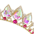 Miniatyrbilde 3 av 5: Krone Tiara for Kvinner Jenter Prinsesse Dronning Hodebånd for Kvinner Dekorasjon