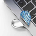 Miniatyrbillede 2 af 6: Kreativ Hjerteformet USB Flash Drive 64 GB