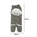 Miniatyrbillede 2 af 5: Polstret babyvogn varm sovepose svøb