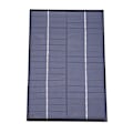 Miniatyrbilde 2 av 2: 4,2W 18V Mini Bærbar Polykrystallinsk Silikon Solcellepanel DIY Strømmodul Lader 200*130mm