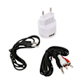 Miniatyrbilde 2 av 2: Smart Plugg Audio BT-mottaker USB + Audiomottaker Hvit (EU-plugg 100-240V)