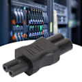 Miniatyrbild 1 av 8: 4 st IEC320 C6 till IEC320 C7 Strömadapter Plug and Play PDU Chassi Strömkonverter för Dator Bärbar Dator