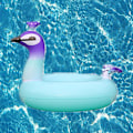 Miniatyrbillede 3 af 5: Oppustelig Flydelegeme, Glimmer-Sequin Dyr Pool Flydere, Pool Oppustelige Legetøj til Børn og Voksne