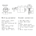 Miniatyrbild 1 av 2: JGB37-3530B 12VG Örad Motor DIY Leksak Stor Vridmoment Hastighetsreducerande Motor med Encoder