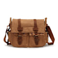 Miniatyrbild 1 av 6: Herrar Canvas En axel väska Crossbody väska herr casual väska Herrväska