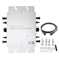 Miniatyrbillede 2 af 8: WVC 2400W Solcelle Mikro Inverter IP65 Vandtæt Solcelle Nettilsluttet Inverter Solcelle Hjemmeenergi System 100V‑240V