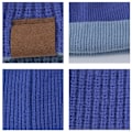 Miniatyrbilde 3 av 5: 2 stk sammenleggbare ullstrikklue, unisex, egnet for høst, par, foreldre og barn, bruk når du går ut sammen
