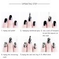 Miniatyrbild 5 av 5: 2 Påsar Hjärta Nagelkonst Dekaler Hjärta Nagelglitterflingor Glimmande Sekviner för DIY Nagelkonst Dekorationer