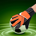 Miniatyrbillede 3 af 5: Børne Fodboldmålmandshandsker med Anti-Slip Latex - Orange (M)