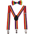 Miniatyrbild 1 av 7: Barn Suspender Fjärilsknut för Pojkar och Flickor Justerbar Elastisk Klassisk Tillbehör Set Ålder 1 till 13 År