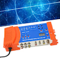 Miniatyrbild 1 av 8: AV-valsmodulator Professionell PAL NTSC Standard VHF UHF RF-modulator för Hem-TV 100‑240V EU-kontakt