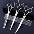 Dog Scissor Set with Grooming Scissors, Thinning Scissors, Curved Scissors and Comb