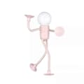 Formable Funny Sportsman Night Light Button Cell Battery Desk Lamp Versatile Mini Lamp Creative O_tfrf Pink