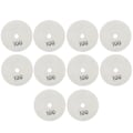 Miniatyrbillede 2 af 8: 10 stk. 3 tommer slibeskiver puder polering diamant marmor beton sten 100 mesh