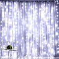 Miniatyrbild 3 av 5: Strängljusgardin, USB -driven Fairy Lights för sovrumsvägg Party$Lights Idealisk för utomhusbröllopsinredning Flera färger$Gardinbelysning interiör