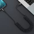 Pikkukuva 5 / 5: Kierretty USB Type-C -kaapeli, USB-kaapeli sisäänvetotoiminnolla, USB Type-C