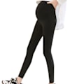 Miniatyrbilde 1 av 6: Gravide tights for kvinner Overbelly gravide yogatights