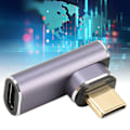 Pikkukuva 2 / 5: USB C 3.1 Magneettinen Suorakulma-adapteri PD 140W Nopea Lataus 40Gbps 8K 90 Asteen C-tyypin Magneettinen Adapteri MacBook Prolle