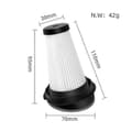Miniatyrbillede 2 af 4: Vaskbart filter til Rowenta X-Pert 160 / X-Pert 3.60 støvsuger