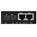 Miniatyrbild 7 av 8: 2-ports Ethernet Fiber Switch TBCMC3412ES20A Plug & Play Stabil Robust Datornätverksswitchar 100-240V (AU-kontakt)