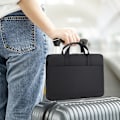Miniatyrbilde 6 av 6: 360° Beskyttende Laptop Skulderveske, Lett Veske, Multifunksjonell Aktetaske for Kvinner og Menn