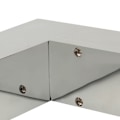 Miniatyrbillede 5 af 8: Automatisk varmt/koldt håndvaskbatteri med 3 farvede sensor-LED-lys til badeværelse G1/2
