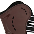 Miniatyrbild 5 av 8: Häst Fetlock Stövlar Andningsbara Stötdämpande Luftperforerade Häst Bakben Stövlar för Fetlock Skadeskydd Brun M