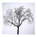 Miniatyrbillede 2 af 2: 180x200cm Vandtæt Bruseforhæng Badeværelse Polyester 12 Kroge 1# Sort Træ