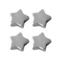 Miniatyrbillede 1 af 5: 4 stk. stjerneformede magnetiske øreclips