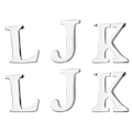Miniatyrbillede 1 af 5: Mænds Alfabetiske Manschetknapper, Manschetknapper, Manschetknap til Mænd, Mænds Manschetknapper til Bryllup Forretning