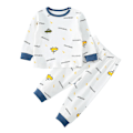 Miniatyrbild 1 av 5: Bomulls vår- och höstpyjamas för barn, långärmad, set med hemmakläder för bebisar
