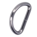 Miniatyrbild 5 av 8: 20 st D-ringar 4x38x23mm Stark Konstruktion Bred Användning Elegant Utseende DIY Hantverk för Väskor Plånböcker Armband Vapen Färg