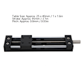 Miniatyrbilde 6 av 8: Skyveplattform X Dovetail Guide Lineær Bord med Girroterende Håndtak SP40A-DB95