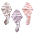 Miniatyrbilde 1 av 5: 3-pak Mikrofiber Hårhåndkle Wrap for Kvinner, Absorberende Hårhåndkle Wrap med Knapper for Tørking av Hår