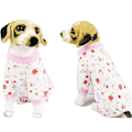 Miniatyrbild 4 av 6: Valp Pyjamas Husdjur Overall Mjuk Valp Rompers Husdjur Hund Söt Kläder Onesies Valp Bodysuits