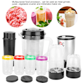 Miniatyrbillede 3 af 3: Multifunktionel Blender Juicer Ekstraktor Køkken Madprocessor Sæt til Juice Milkshake (EU Stik)