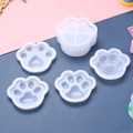 Miniatyrbillede 6 af 6: Harpiksforme Kattepote Form Æske Epoxy Form DIY Harpiksstøbt Sød Kattepote Beholder Silikonform til Opbevaring af Små Ting