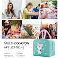 Miniatyrbild 5 av 5: Lunchväska Cartoon Isolerad Bärbar Lunchbox Tote Väskor Presenter För Arbete Kontor Picknick Resa