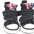 Pikkukuva 3 / 5: Koiran kengät Sneaker Lemmikin Tarranauha-Kangaskengät Chihuahua Pentu Liukumattomat Saappaat Urheilu Liukumaton Tassunsuoja