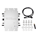 Miniatyrbillede 2 af 8: 2800W Solcelle Grid Tie Mikroinverter IP65 Vandtæt Automatisk Identifikation Solcelle Mikroinverter til Balkon Kraftværk EU Stik 100 til 240V