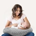 Miniatyrbillede 4 af 5: Ammepudebetræk og amme- og flaskefodringsplacering, babysupport, mavetid