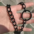Miniatyrbillede 4 af 5: Personlighedsdiabolo punk vind cortex ring krave halskæde