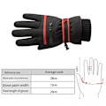Miniatyrbillede 2 af 5: Vandtætte vinterhandsker | | touch screen kompatibilitet Cordura skal