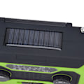 Miniatyrbild 5 av 8: Handvevad Nödradio AM/FM Växling Batteriindikator Ficklampa Solcellsladdare för Utomhuscamping Grön US-version