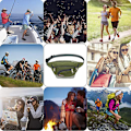 Miniatyrbilde 5 av 5: Fanny Packs For Menn & Kvinner | Vannresistent Midjeveske For Reiser, Fotturer, Sykling, Løping