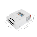 Miniatyrbild 1 av 2: 40A Solpanel Laddningsregulator 12V/24V/48V LCD Display MPPT Solregulator Monitor