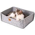 Miniatyrbilde 1 av 5: Kattenskrapebrett, innendørs katteseng med kløsestolpe, kattnøkkelbrett fritids seng