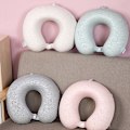 Miniatyrbilde 5 av 5: Komfortabel myk og lett reisepute i polyester og bambus, egnet for mor, baby og småbarn